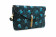 Black and Blue Leather Travel Purse